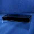 LED Lighted Gloss Black Wood Award Base (8"x4"x1")